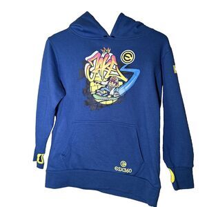 ESX360 ULTIMATE GAMER HOODIE  Sz XL (14/16) BOYS BLUE/TEAL  ESPORTS GEAR